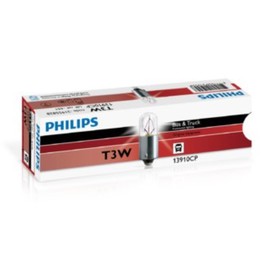 

Лампа автомобильная Philips, T3W, 24 В, 3 Вт, 13910CP