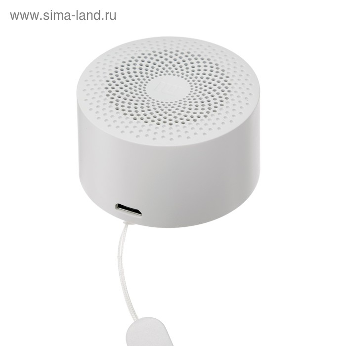 фото Портативная колонка mi compact speaker 2, bluetooth 4.2, 2 вт, 300 мач, белая xiaomi