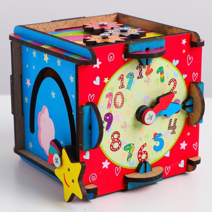 Развивающая игрушка для детей «Бизи-Куб», мини