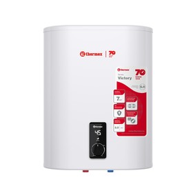 

Водонагреватель Thermex Victory 30 V, накопительный, 2 кВт, 30 л, дисплей, белый