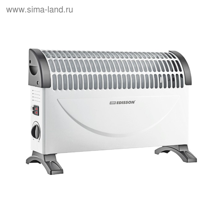 

Обогреватель EDISSON Polo 1500M, конвекторный, 1500 Вт, до 15 м², бело-серый