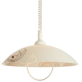 

Люстра 1071005253185 E27 60W коричн.-желт./белый 41х41х75см