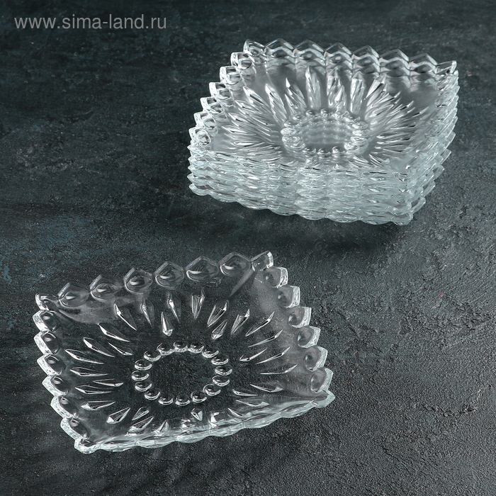 фото Набор тарелок «diplomat», d=18 см, 6 шт isfahan glass