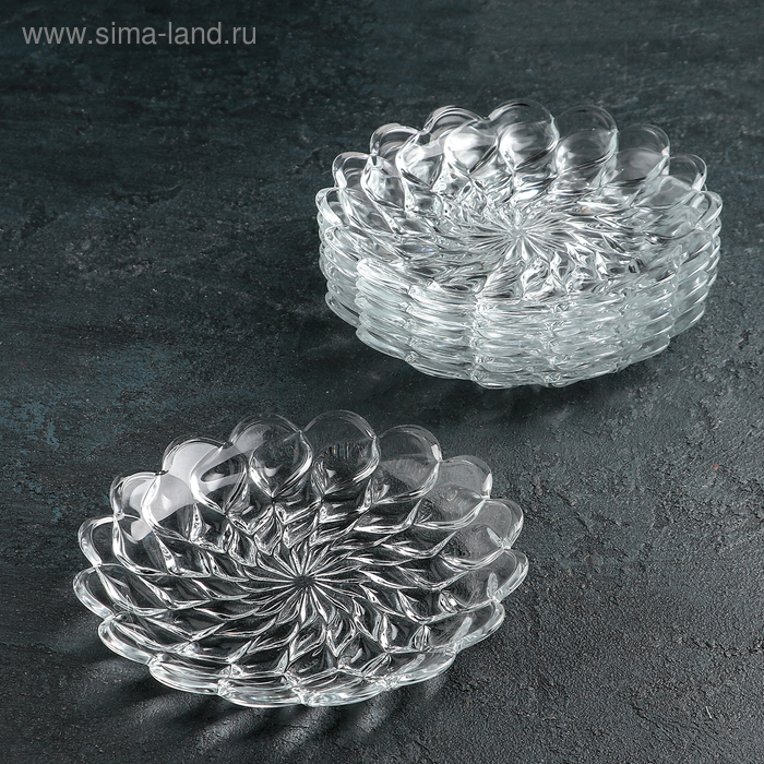 фото Набор тарелок «florence», d=18 см, 6 шт isfahan glass