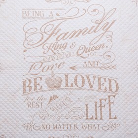 

Покрывало "Этель" евро Be loved, 200*210 см, микрофибра