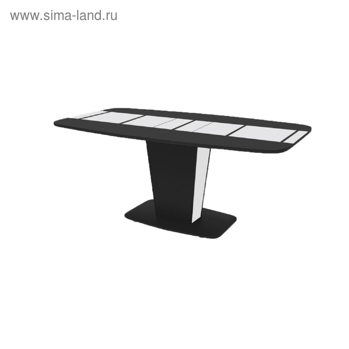 

Стол раскладной Домино 1200/1520х750х750 черный
