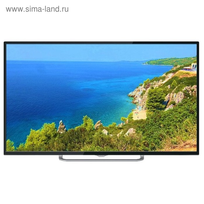 фото Телевизор polarline 43pl52tc-sm, 43", 1920x1080, dvb-t2, 3xhdmi, 2xusb, smarttv, чёрный