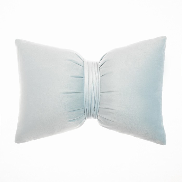 Подушка декоративная Этель «Бантик», цв.голубой, 45*30 см, 100% п/э