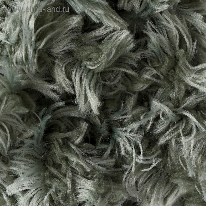 Пряжа Puffy fur 100% микрополиэстер 6м/100г  (6117 хаки)