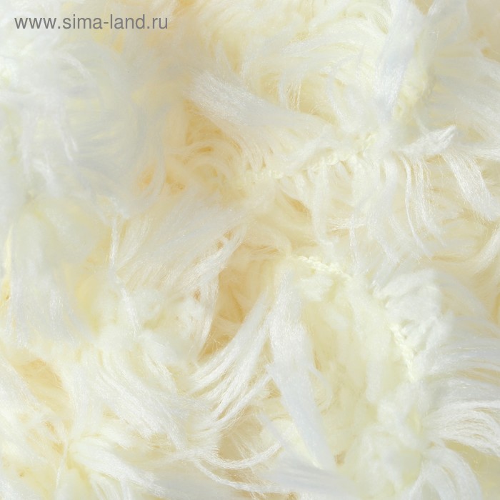  Пряжа Puffy fur 100% микрополиэстер 6м/100г  (6113 экрю)