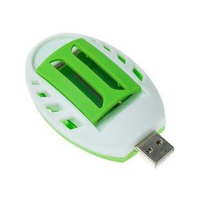 Фумигатор LuazON LRI-10, работает от USB, бело-зеленый Ош