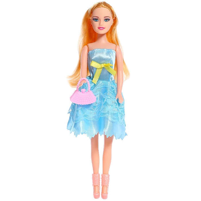 Кукла-модель «Даша» в платье, МИКС кукла модель шарнирная даша в платье с аксессуарами микс