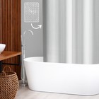 Штора для ванной комнаты Доляна «Классика», 3D, 180×180 см, EVA