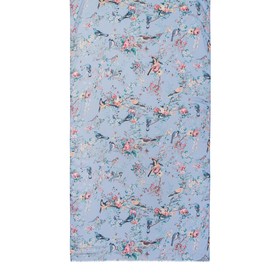 

Палантин женский 70×180 см, голубой