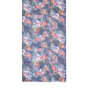 

Палантин женский 70×180 см, синий