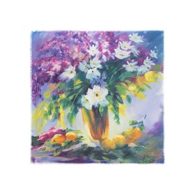 

Платок женский 135×135 см, фиолетовый
