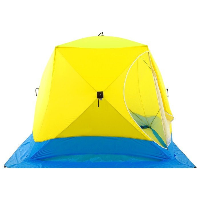 фото Палатка зимняя "стэк" куб long 3-местная, трёхслойная, дышащая