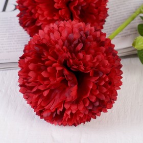 

Цветы искусственные "Георгин Трио" 8,5*62 см, красный