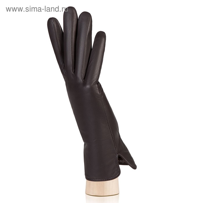

Перчатки женские, размер 7.5, цвет тёмно-коричневый