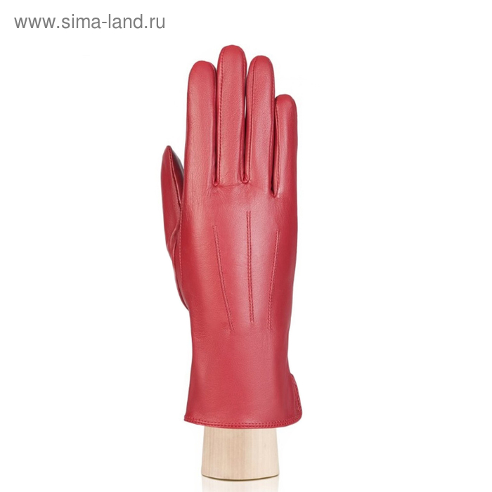 фото Перчатки женские, размер 7.5, цвет красный labbra