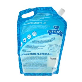 

Незамерзающий очиститель стёкол FIN JOY, смузи киви-клубника, -25, 2.5 л