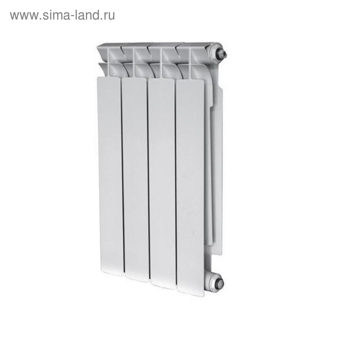 Радиатор алюминиевый TENRAD, 500 x 80 мм, 4 секции