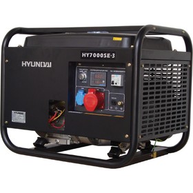 

Генератор бензиновый Hyundai HY 7000SE, 5.5 кВт, 220/380 В, ручной/электростартер