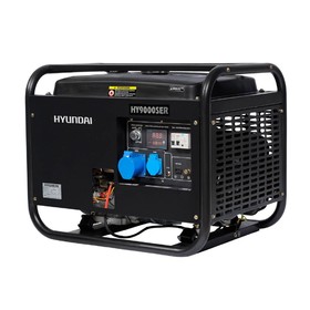 

Генератор бензиновый Hyundai HY 9000SE, 6.5 кВт, 220/380 В, ручной/электростартер, AVR