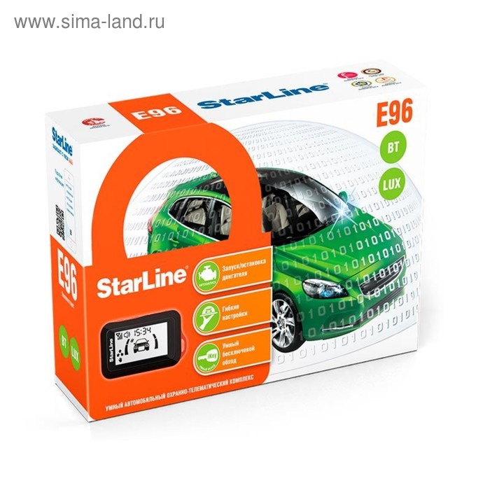 Автосигнализация Starline E96 BT 2CAN+2LIN