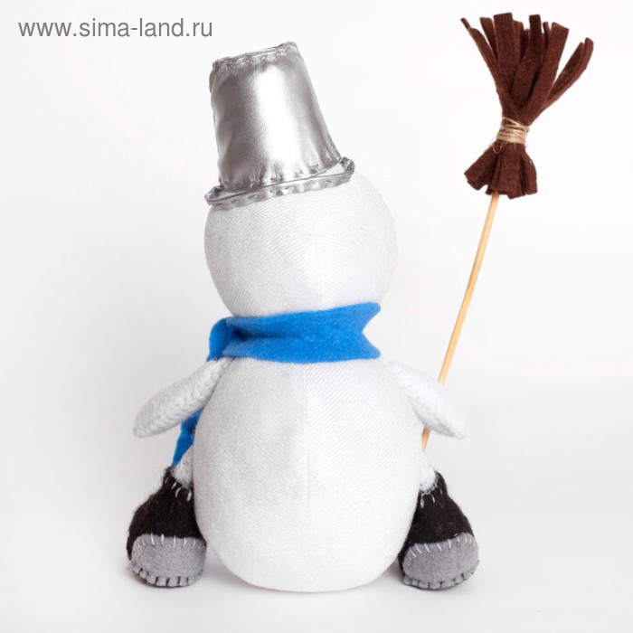 

Набор для создания игрушки из фетра "Снеговик" 18,5 см