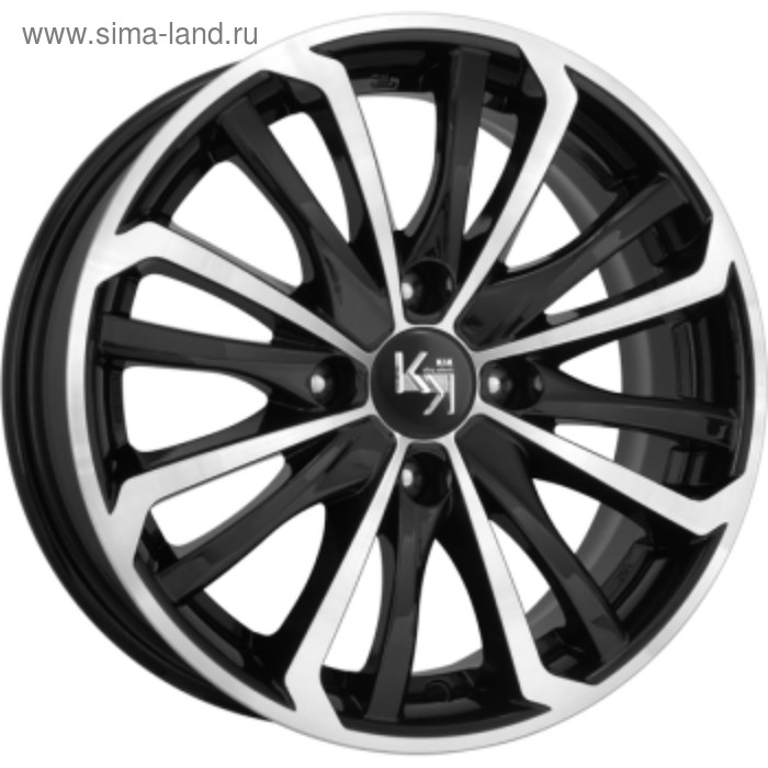 

Диск литой Rapid Рим (КС639) 6.5x16 4x100 ET37 d56.6 алмаз-чёрный