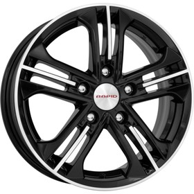 

Диск литой Rapid Trinity (КС615) 6x15 5x114.3 ET44 d67.1 алмаз-чёрный