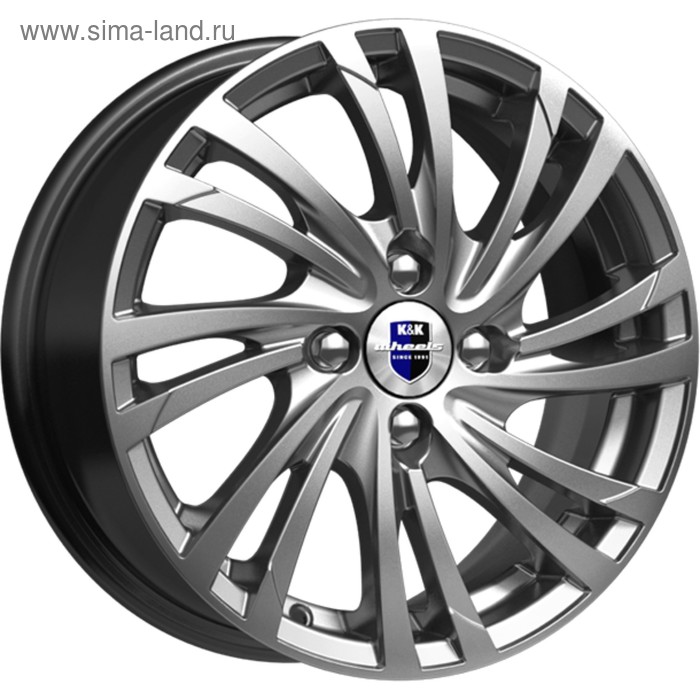 

Диск литой Rapid Мейола (КС643) 6x15 4x100 ET37 d60.1 дарк-платинум