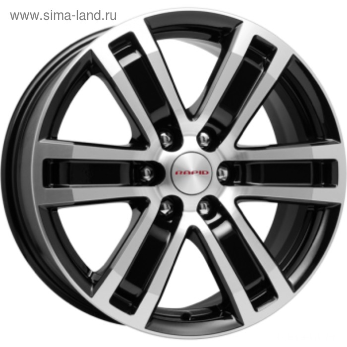 

Диск литой Rapid R7-Рольф (КС457) 7.5x17 6x139.7 ET38 d67.1 алмаз-чёрный