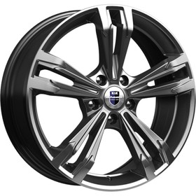

Диск литой Rapid Каррера (КС655) 7x18 5x114.3 ET41 d67.1 дарк-платинум