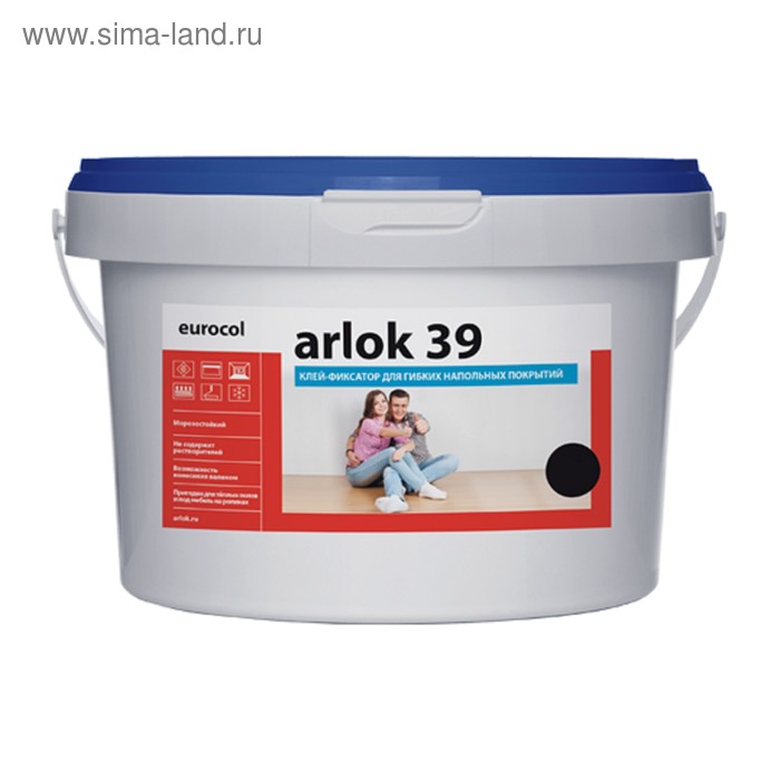 Клей дисперсионный Arlok 39 5кг дисперсионный плиточный клей glims optifix 5кг ведро