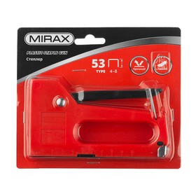 

Степлер MIRAX, пластиковый корпус, для тонкой скобы тип 53 (4-8 мм)
