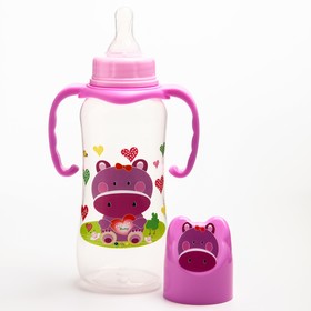 

Набор бутылочек для кормления "Бегемотик" (125 мл, 300 мл.) цвет фиолетовый