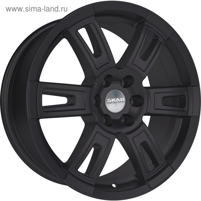 

Диск литой SKAD Тор 6.5x15 5x139.7 ET40 d98.5 чёрный-бархат