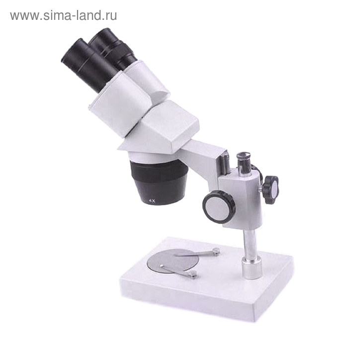 Микроскоп стерео «МС-1», вар.1A, увеличение объектива 2х/4х микроскоп стерео микромед мс 1 вар 1c 2х 4х