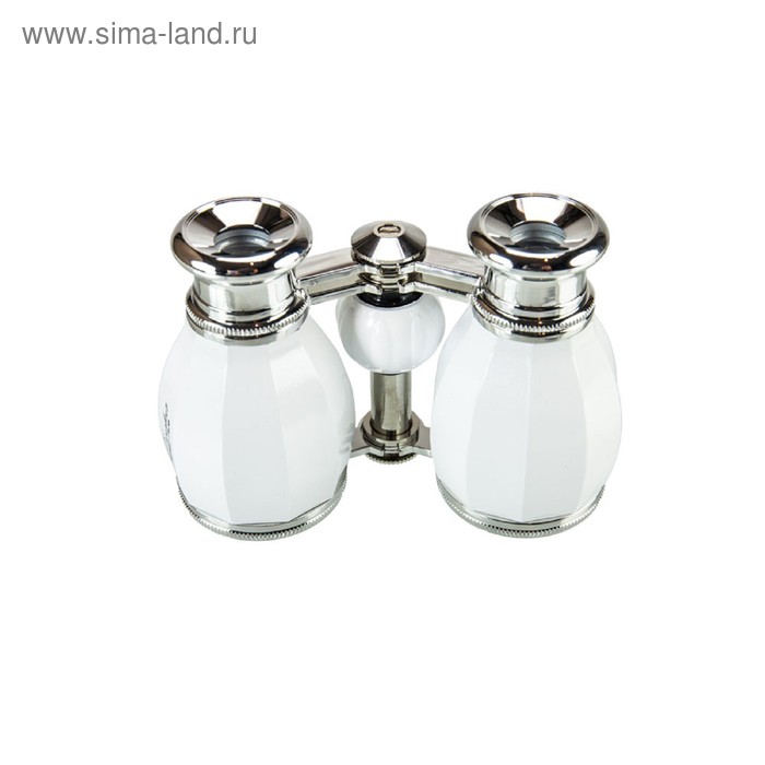 

Бинокль Veber БГЦ, 4 × 30 А02, с фокусировкой, цвет белый / серебро