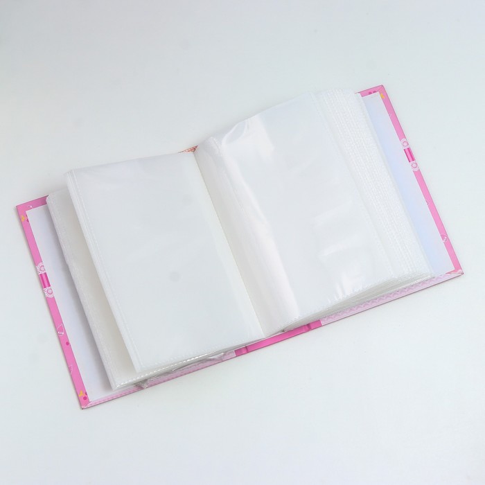 Фотоальбом на 100 фото 10х15 см "Для новорождённого", микс