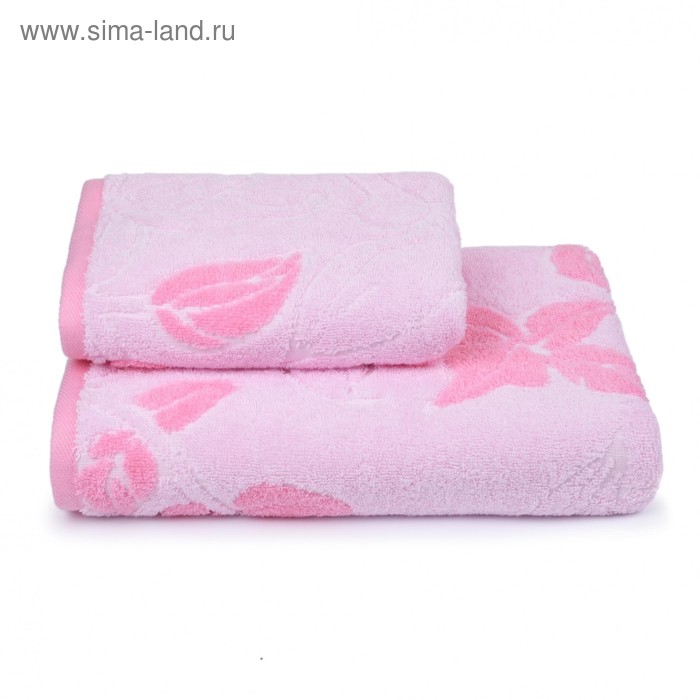 фото Полотенце махровое nuvola rosa, 70х130 см, цвет розовый cleanelly