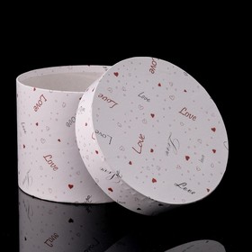 

Набор круглых коробок 3 в 1 "Love", 30 х 30 х 30 - 20 х 20 х 15 см