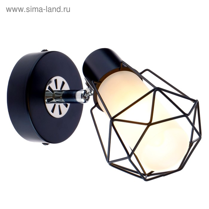 

Светильник 93018/1 1х40Вт Е14 черный 9х17х17см