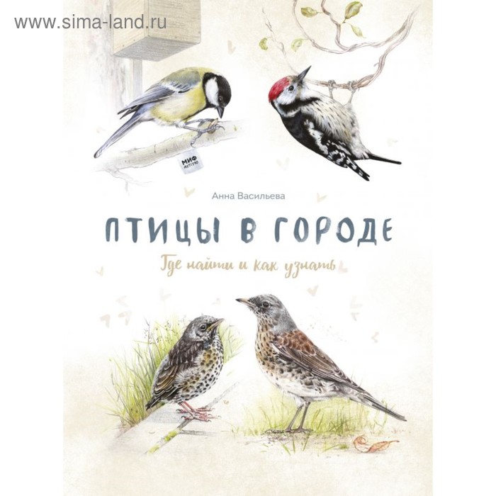 Птицы в городе. Где найти и как узнать. Васильева А. птицы в деревне где найти и как узнать евсеева а