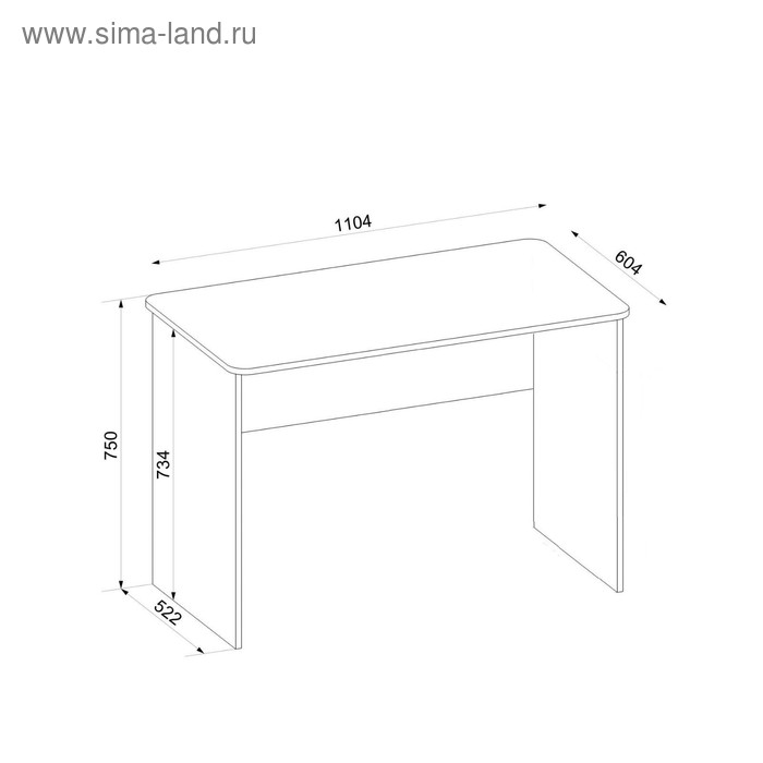 Чертежи туалетного столика