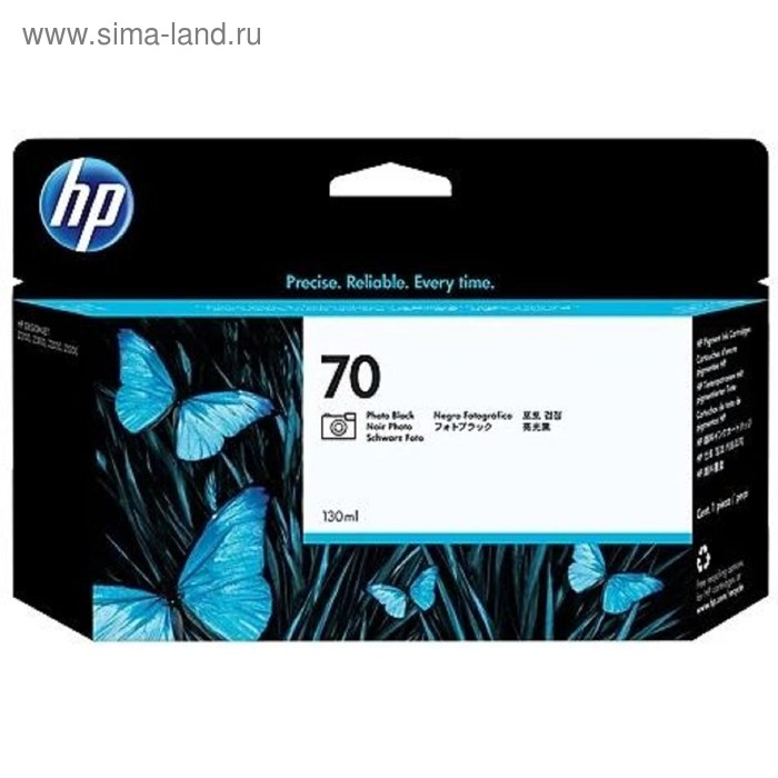 

Картридж струйный HP №70 C9449A фото черный для HP DJ Z2100/Z3100 (130мл)