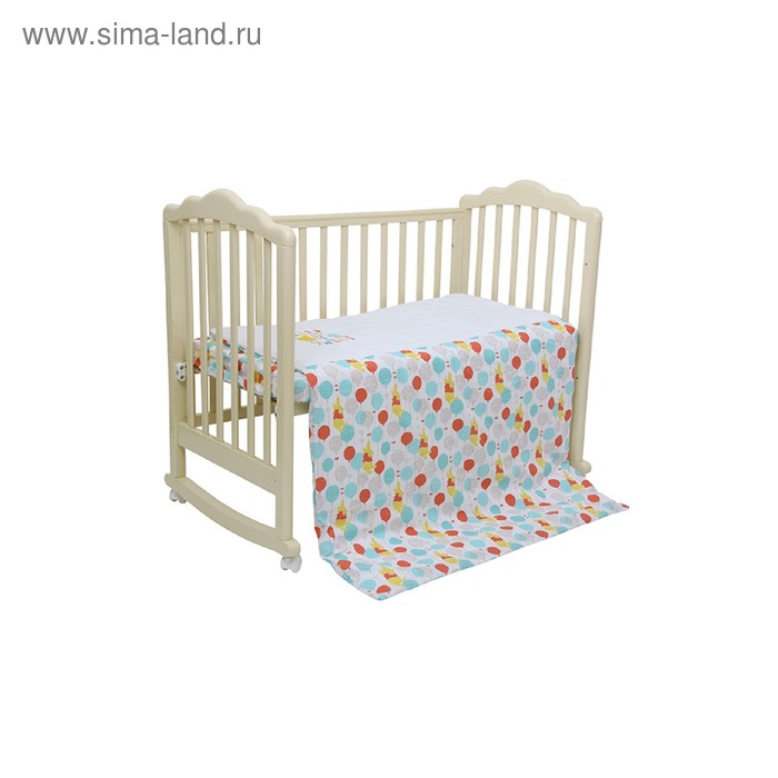 Детское постельное бельё «Чудесный день», цвет жёлтый, 60×120 см, 110×140 см, 40×60 см