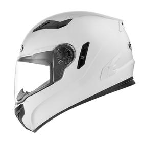 Шлем интеграл ZS-813A, глянцевый, белый, XS Ош